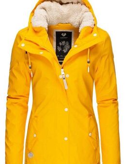 Ragwear Regenjacke Marge II Intl. Warm gefütterter Damen Winter Regenmantel
