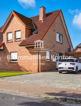 Kapitalanleger aufgepasst! Vermietetes, gepfl. Zweifamilienhaus mit Garage, Carport, Gartenanlage und Terrasse in ruhiger Lage! - Ostrhauderfehn