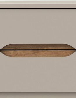 FORTE Nachtkommode, B/H/T 50,4/44,3/41,5 cm Nako ohne Griffe