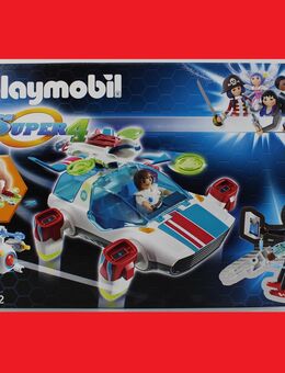 NEU Playmobil 9002 Super 4 FulguriX mit Agent Gene Raumschiff Weltraum Fahrzeug Flugzeug EOL - Gaggenau