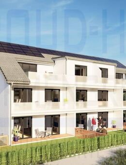 Betreutes Wohnen - Exklusives Penthouse mit großem Balkon und traumhaftem Blick auf die Berge und das Schloss Hohenzollern - Hechingen