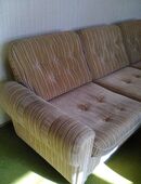 COUCHGARNITUR im beigen Stoffbezug (Couch, 2 Sessel) - Schnäppchen in 81379