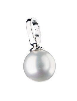 GIORGIO MARTELLO MILANO Charm-Einhänger Muschelkernperle, Silber 925