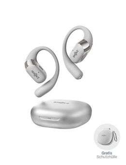 Shokz OpenFit 2+ inklusive Schutzhülle Open-Ear-Kopfhörer (Freisprechfunktion, True Wireless, A2DP Bluetooth)