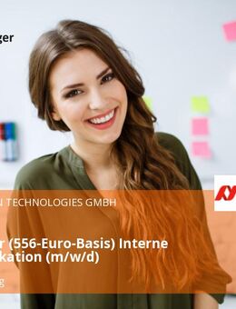 Minijobber (556-Euro-Basis) Interne Kommunikation (m/w/d) - Ahrensburg