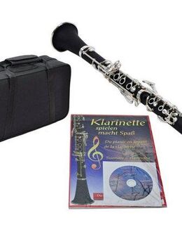 Clifton Klarinette Bb Boehm, inkl. Notenbuch und CD