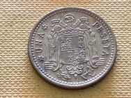 Münze Münzen Umlaufmünze Spanien 1 Peseta 1966 im Stern 74 - Alzey