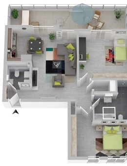 WOW Traum Penthouse Wohnung Neubau mit Dachterrasse in Top Wohnlage Bieber Nord - Offenbach (Main)