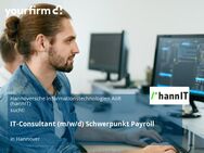 IT-Consultant (m/w/d) Schwerpunkt Payroll - Hannover