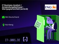 IT Business Analyst / Anwendungsbetreuer - Wertpapierumfeld (w/m/d) - Nürnberg