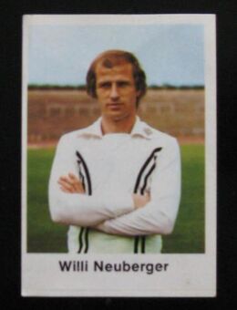 Willi Neuberger - Eintracht Frankfurt ( Fussball 1977/78 ) - Niddatal Zentrum