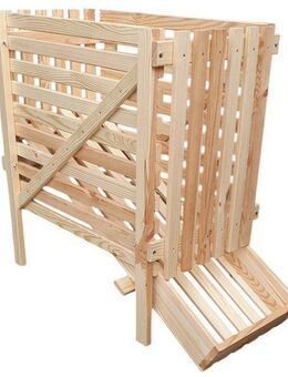 promadino Holzkiste Kartoffelkiste, BxTxH: 44x96x81 cm, für 50 kg Kartoffeln