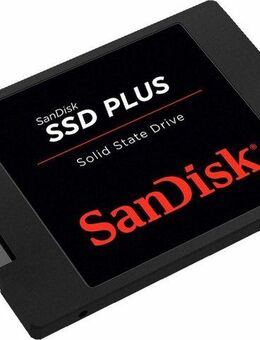 Sandisk SSD PLUS interne SSD (2 TB) 530 MB/S Lesegeschwindigkeit, 450 MB/S Schreibgeschwindigkeit