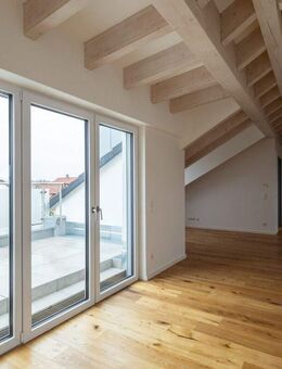 Gemütliche Neubau-Dachgeschosswohnung mit Dachterrasse in ruhiger Lage von Gaimersheim! - Gaimersheim