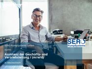 Assistenz der Geschäfts- und Vertriebsleitung / (m/w/d) - Meckesheim