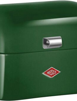 WESCO Brotkasten Single Grandy - Brotdose, Stahlblech, (1-tlg), Lüftungslöcher auf der Rückseite, Metallschaniere