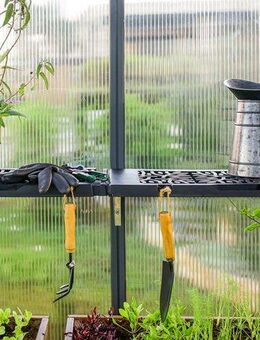 Palram - Canopia Anbauregal Leaves Design, Set 2-tlg., Regalset