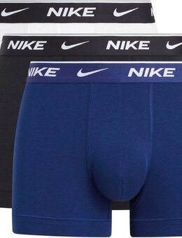 NIKE Underwear Trunk TRUNK 3PK (Packung, 3-St., 3er) mit farbigem NIKE Logo-Elastikbund