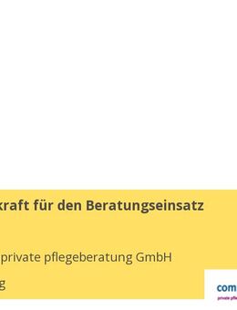 Pflegefachkraft für den Beratungseinsatz (m/w/d) - Günzburg
