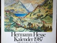 Wunderschöner, großer Hermann Hesse Wand Kalender von 1987 - Niederfischbach