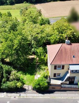 3.229 m² Grundstücksfläche mit Dreifamilienhaus und Doppelgarage an der Haardt - Schweinfurt