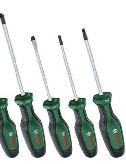 Bosch Home & Garden Schraubendreher 1600A02W7L, (Set), 6-tlg., mit Magnetisierer
