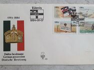 4 Briefmarken Südwestafrika über die Deutsche Besetzung - Leverkusen