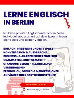 Englisch Unterricht und Nachhilfe in Berlin - Berlin
