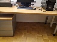 Bürotisch und Shubladenblock 180x80 - Köln