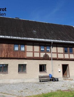 Bieterverfahren: Fachwerkhaus mit weitläufigem Grundstück - nutzbar als Ein- oder Zweifamilienhaus - Oberwiesenthal