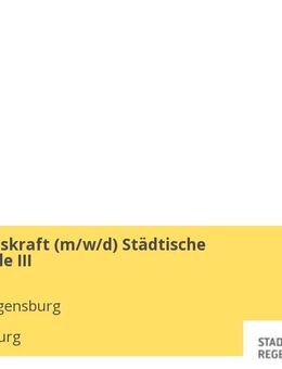 Sekretariatskraft (m/w/d) Städtische Berufsschule III - Regensburg