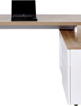 Jahnke Eckschreibtisch CU-LIBRE 150 E (1-St), wechselseitig montierbar