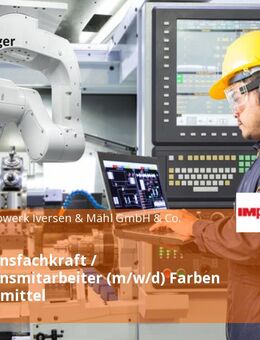 Produktionsfachkraft / Produktionsmitarbeiter (m/w/d) Farben und Bindemittel - Glinde
