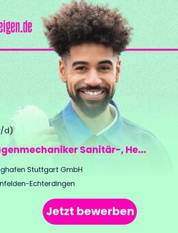 Anlagenmechaniker Sanitär-, Heizungs- und Klimatechnik (m/w/d) - Stuttgart