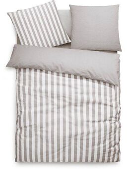 andas Wendebettwäsche Greta, Renforcé, 3 teilig, Bettwäsche mit Streifen in verschiedenen Qualitäten, ab 135x200 cm