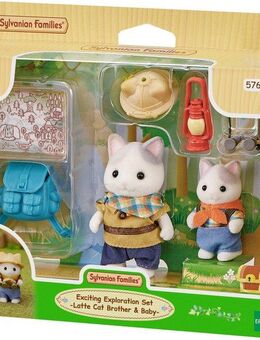 Sylvanian Families Spielfigur Abenteuer Entdecker Set mit zwei Figuren (5763)