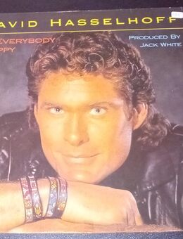 Maxi Schallplatte David Hasselhoff / Is everybody happy - Wuppertal