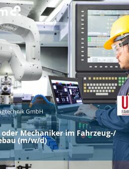 Techniker oder Mechaniker im Fahrzeug-/ Karosseriebau (m/w/d) - Hamm