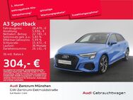 Audi A3, Sportback 45 TFSI e S line, Jahr 2021 - München