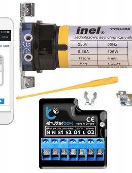 INEL N-20 FI60-Motor Rollladenmotor Wifi ShutterBox Controller Set SmartHome Set2 - Wuppertal