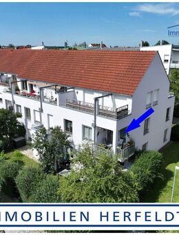 Geräumige 3-Zimmer-Wohnung mit Loggia und 2 TG-Stellplätzen im "Wohnpark am See"- direkt am Ilsesee - Königsbrunn