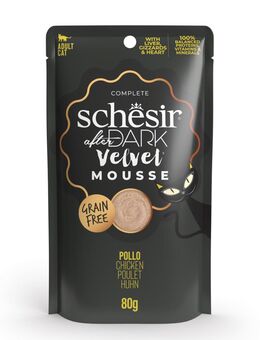 Schesir After Dark Velvet Mousse 12 x 80 g - Huhn