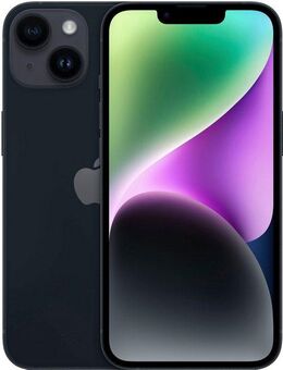 Apple iPhone 14 Smartphone (15,4 cm/6,1 Zoll, 128 GB Speicherplatz, 12 MP Kamera)