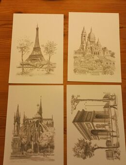 Pariser Kunsdrucke je A5 - Dortmund Aplerbeck