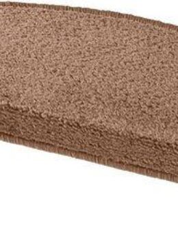 HANSE Home Stufenmatte Fancy, halbrund, Höhe: 7 mm, 15 Stück, Treppenmatten, Selbstklebend, Stufenteppich, Treppenstufen