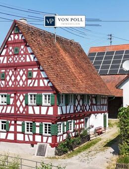 Historisches Fachwerkhaus mit Museum, Scheune und großem Grundstück in 72406 Bisingen-Zimmern - Bisingen