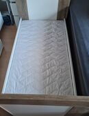 Fast UNBENUTZTES MÄUSBACHER BABYBETT MADRID WIE NEU mit HIMMEL in 82223