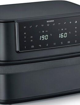 Severin Heißluftfritteuse FR 2490 9 l "Flex Max Dual", 2600 W