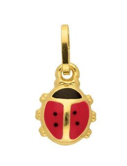Adelia´s Kettenanhänger 333 Gold Anhänger Marienkäfer, Goldschmuck für Damen