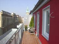 Innenstadt- zwischen Damm und Domplatz; ruhige, charmante, helle 3- Zi.- Whg., je West- u. Ostbalkon im gepflegten, kleinen Wohn- Geschäftshaus - Braunschweig